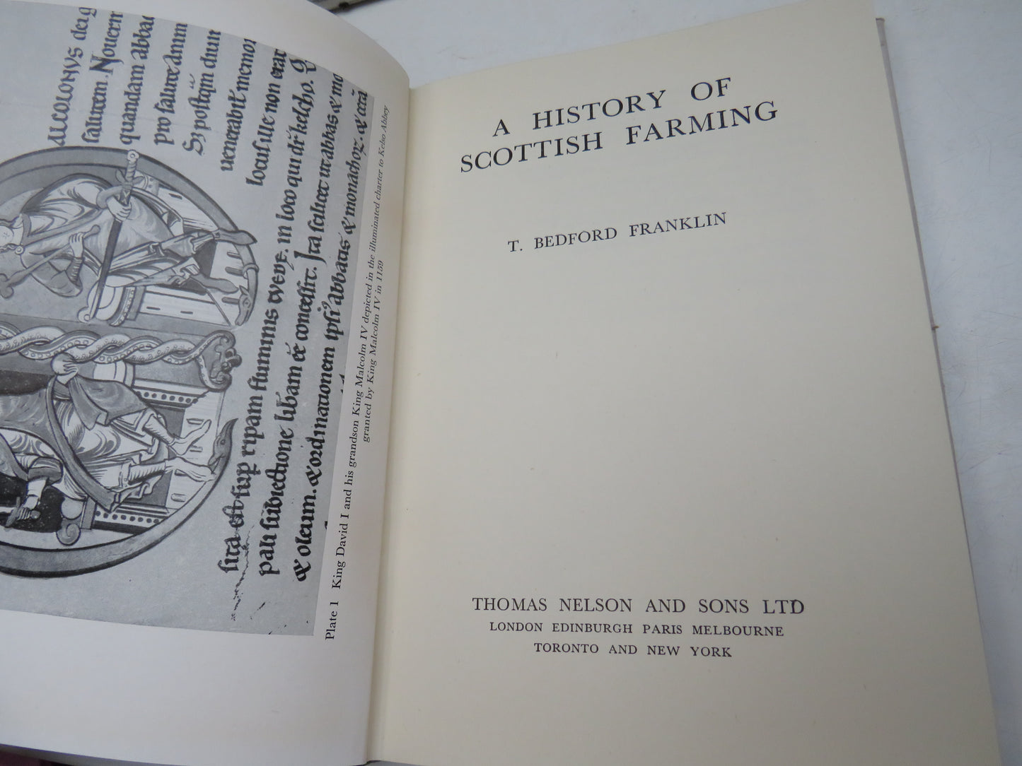 A History of Scottish Farming By T. Bedford Franklin 1952