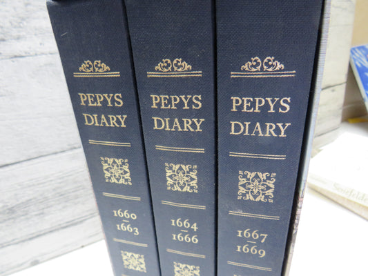 Pepy's Diary Volumes I - III, selected and edited by Robert Latham, 1996