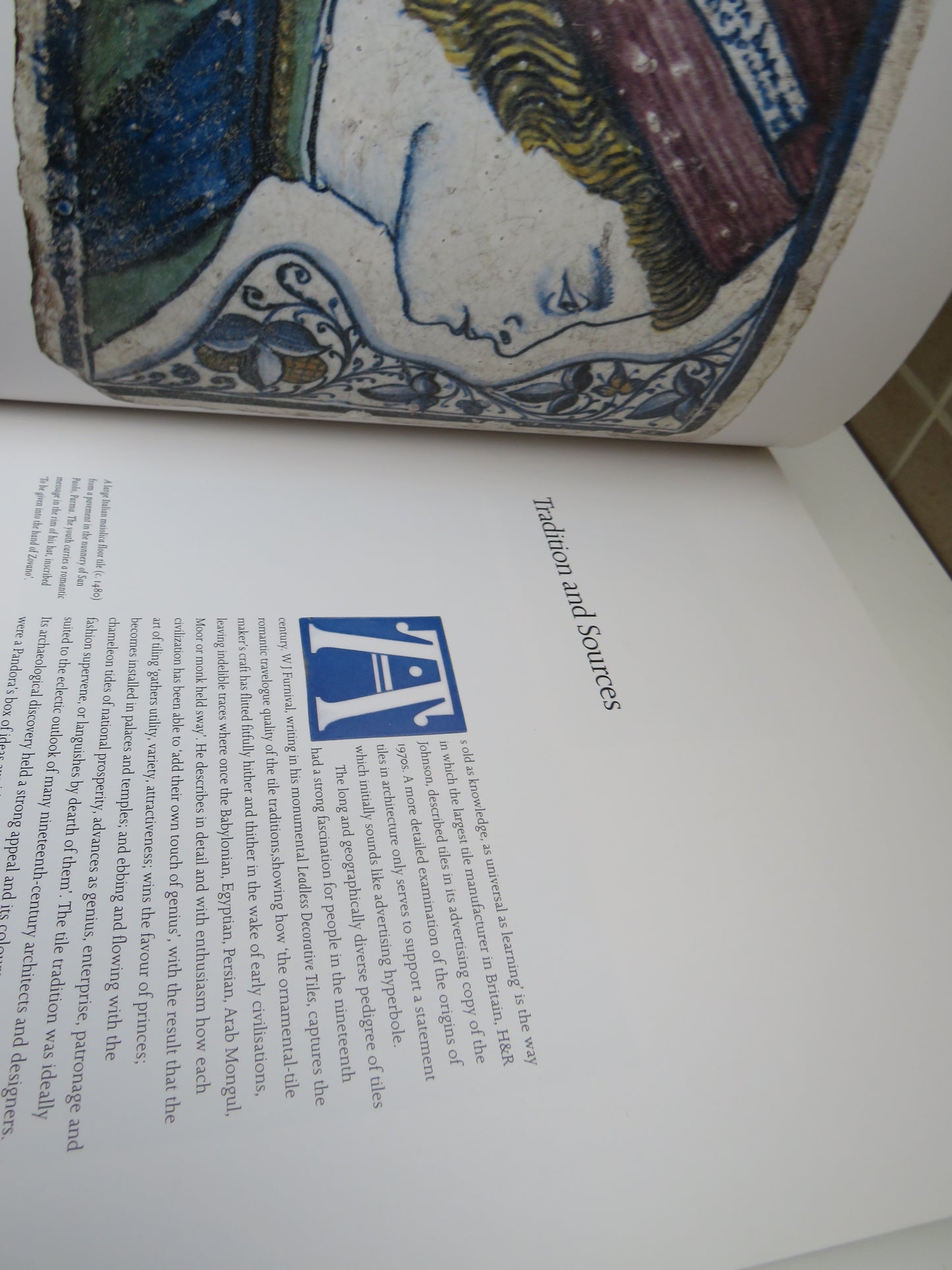 The Decorative Tile In Architecture and Interiors By Tony Herbert and Kathryn Huggins 2000