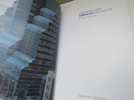 Contemporary American Architects By Philip Jodidio 1993.