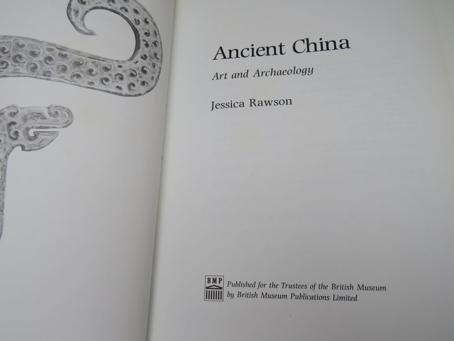Ancient China, Art and Archaeology by Jessica Rawson, 1980