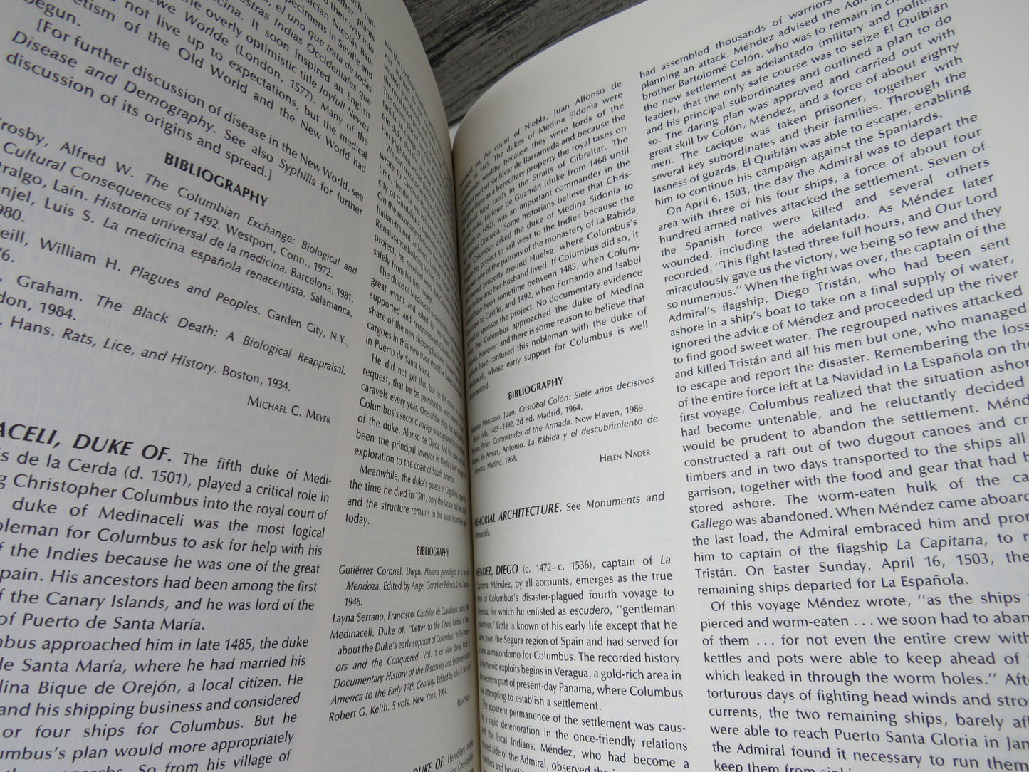 Christopher Columbus and the Age of Exploration, An Encyclopedia edited by Silvio A. Bedini, 1998