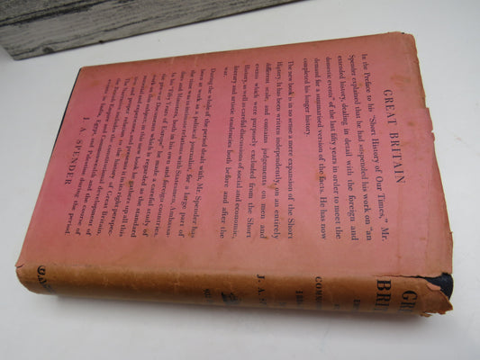 Great Britain, Empire and Commonwealth 1886-1935 by J.A. Spender