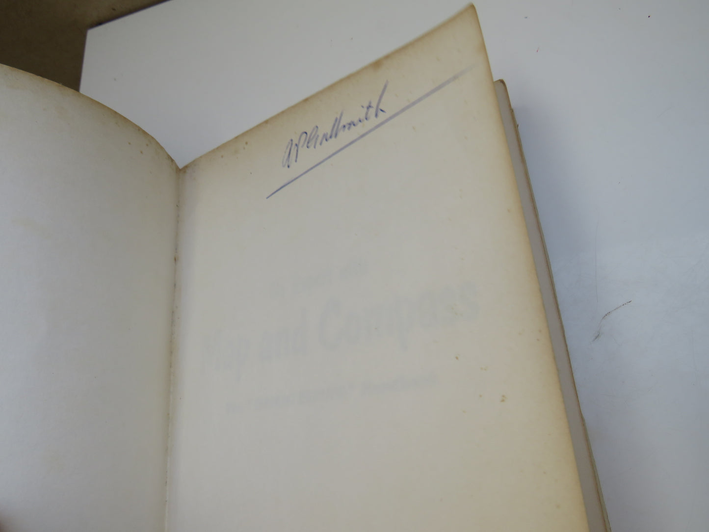 Be Expert with Map and Compass, The 'ORIENTEERING' Handbook by Bjorn Kjellstrom, 1955