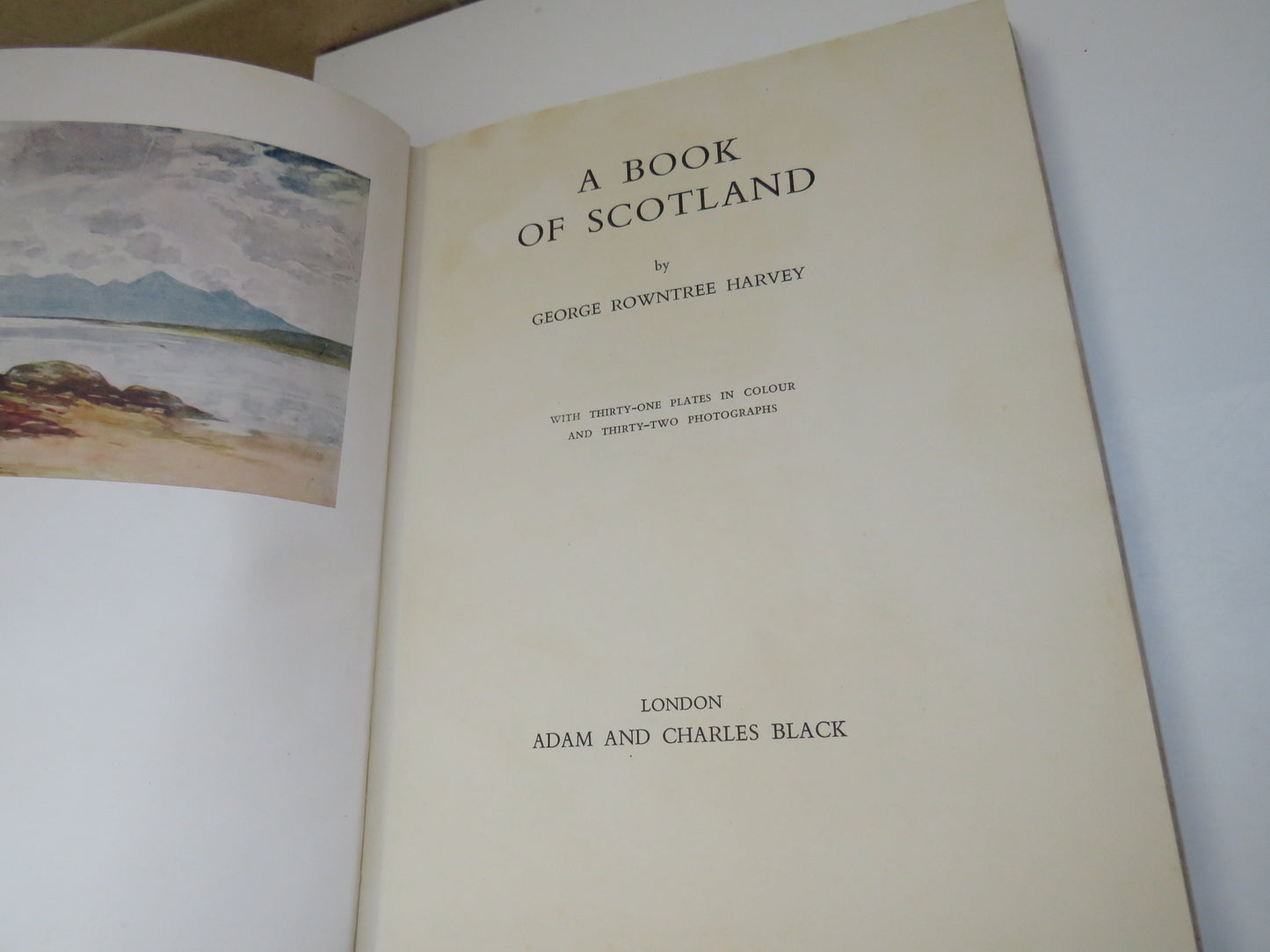 A Book of Scotland by G. R. Harvey, 1950