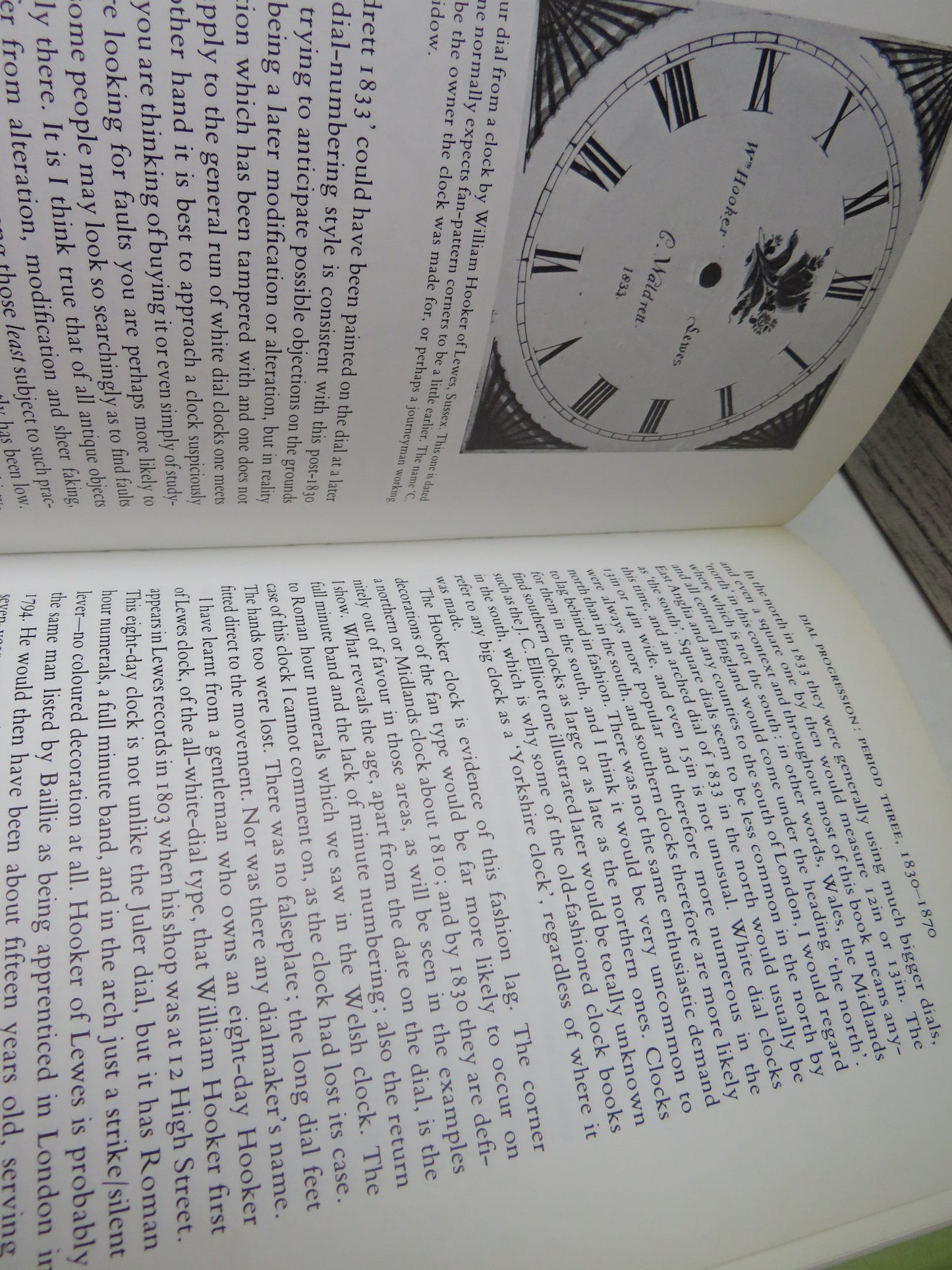 White Dial Clocks, The Complete Guide by Brian Loomes, 1981