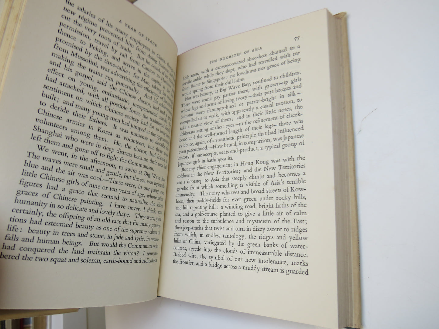 A Year of Space, A Chapter in Autobiography by Eric Linklater, 1954