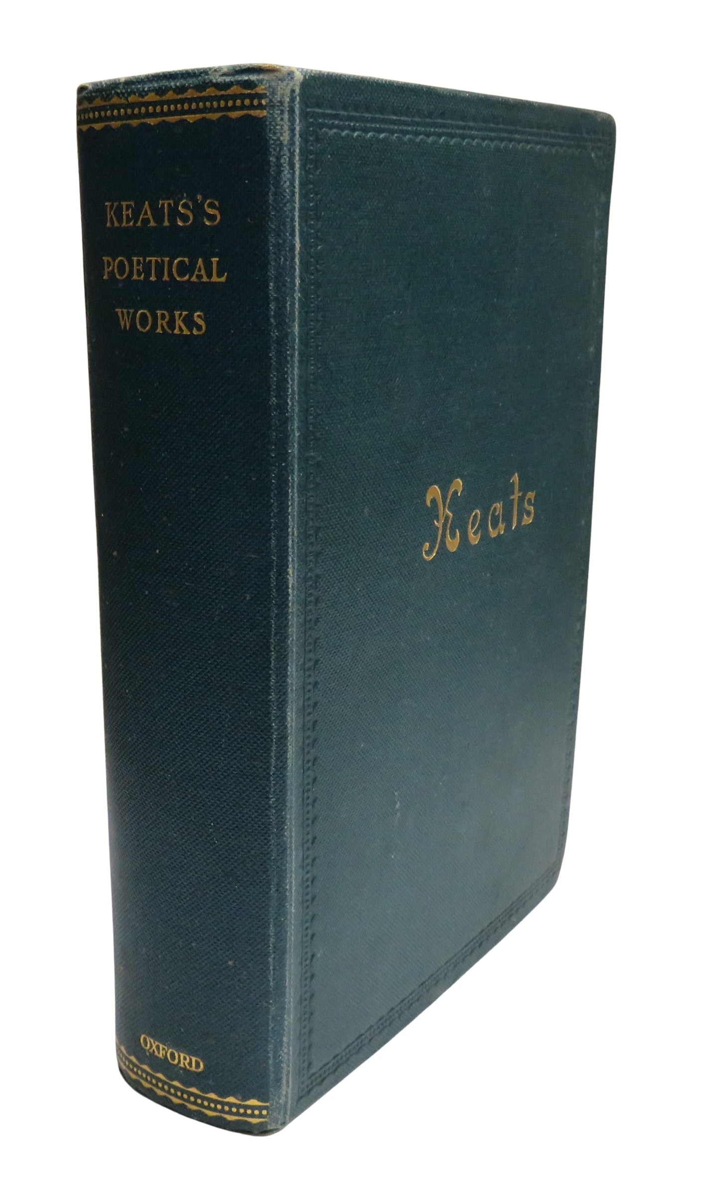 The Poetical Works Of John Keats By H. Buxton Forman 1914