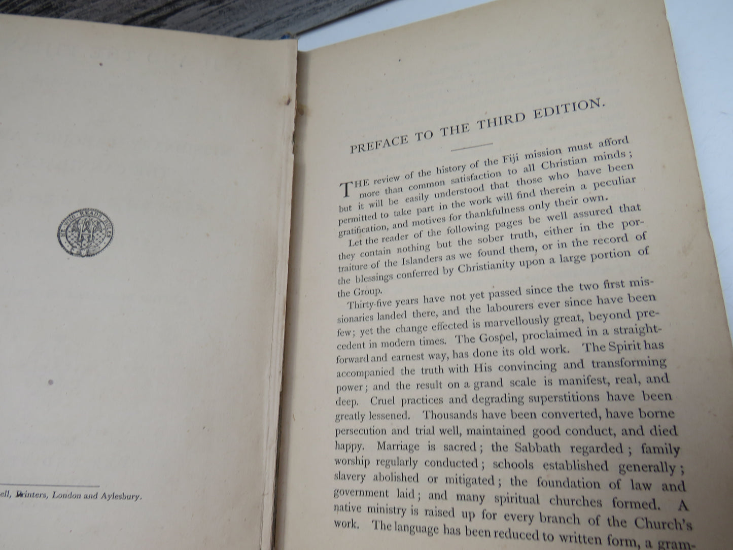 Fiji and the Fijians by Thomas Williams, and Missionary Labours Among the Cannibals by James Calvert, 1870