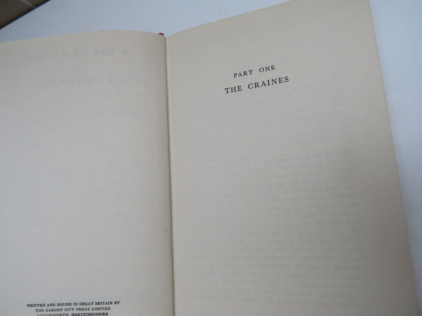 A Use of Riches Another Novel By J.I.M. Stewart 1957