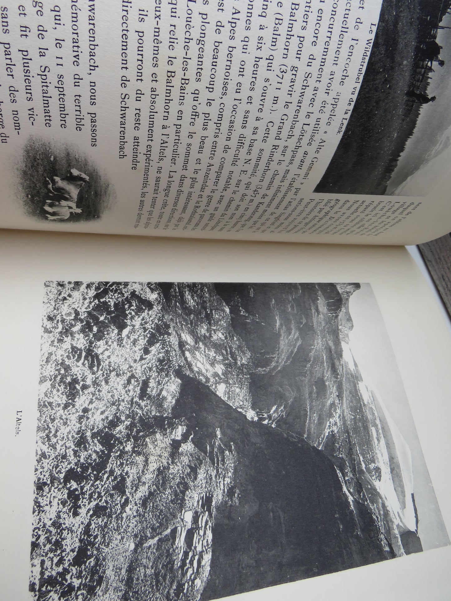 Les Alpes Bernoises, Illustrations par Fred. Boissonnas, Texte Par Eugene De La Harpe, 1915