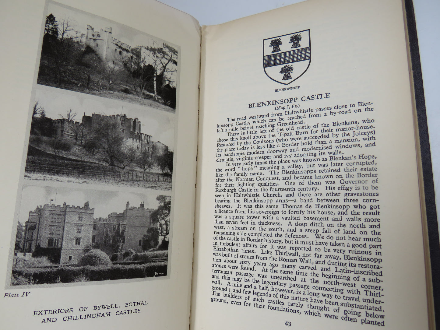 Borderland Castles and Peles A Concise Guide To The Strongholds of The Anglo-Scottish Border, Compiled For The Use of Motorists, Cyclists, Walkers and Other Interested In These Picturesque Survivals of Medieval Times By Robert Hugill
