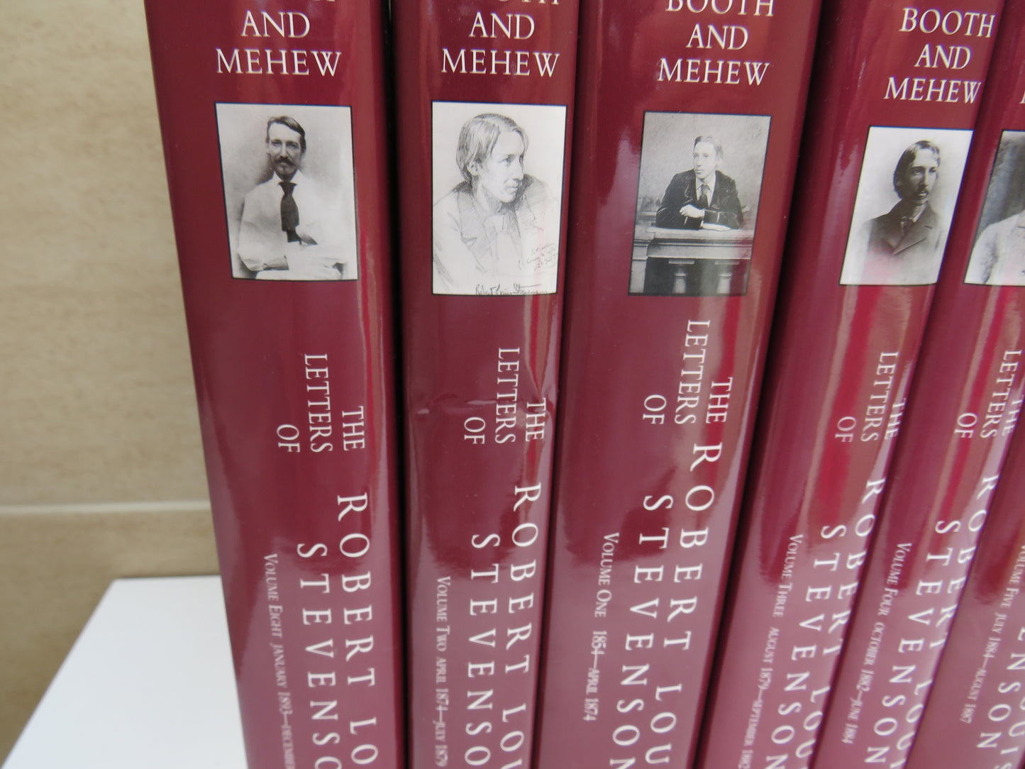 The Letters of Robert Louis Stevenson Volumes 1-8, 8 Volume Complete Set