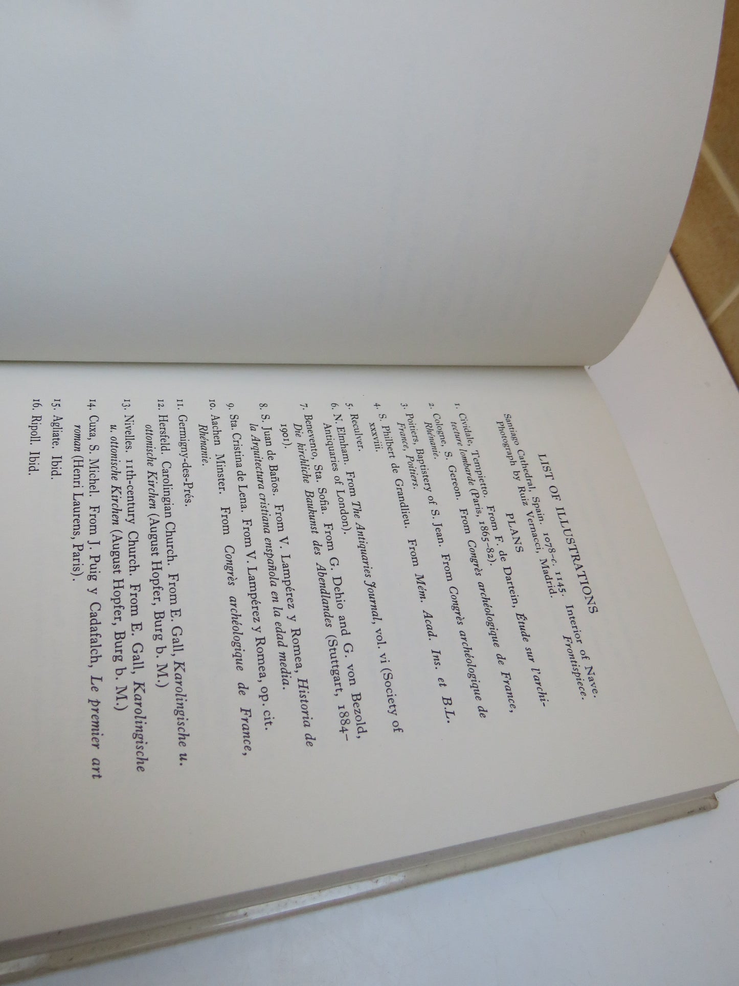 Romanesque Architecture In Western Europe By A. W. Clapham 1967