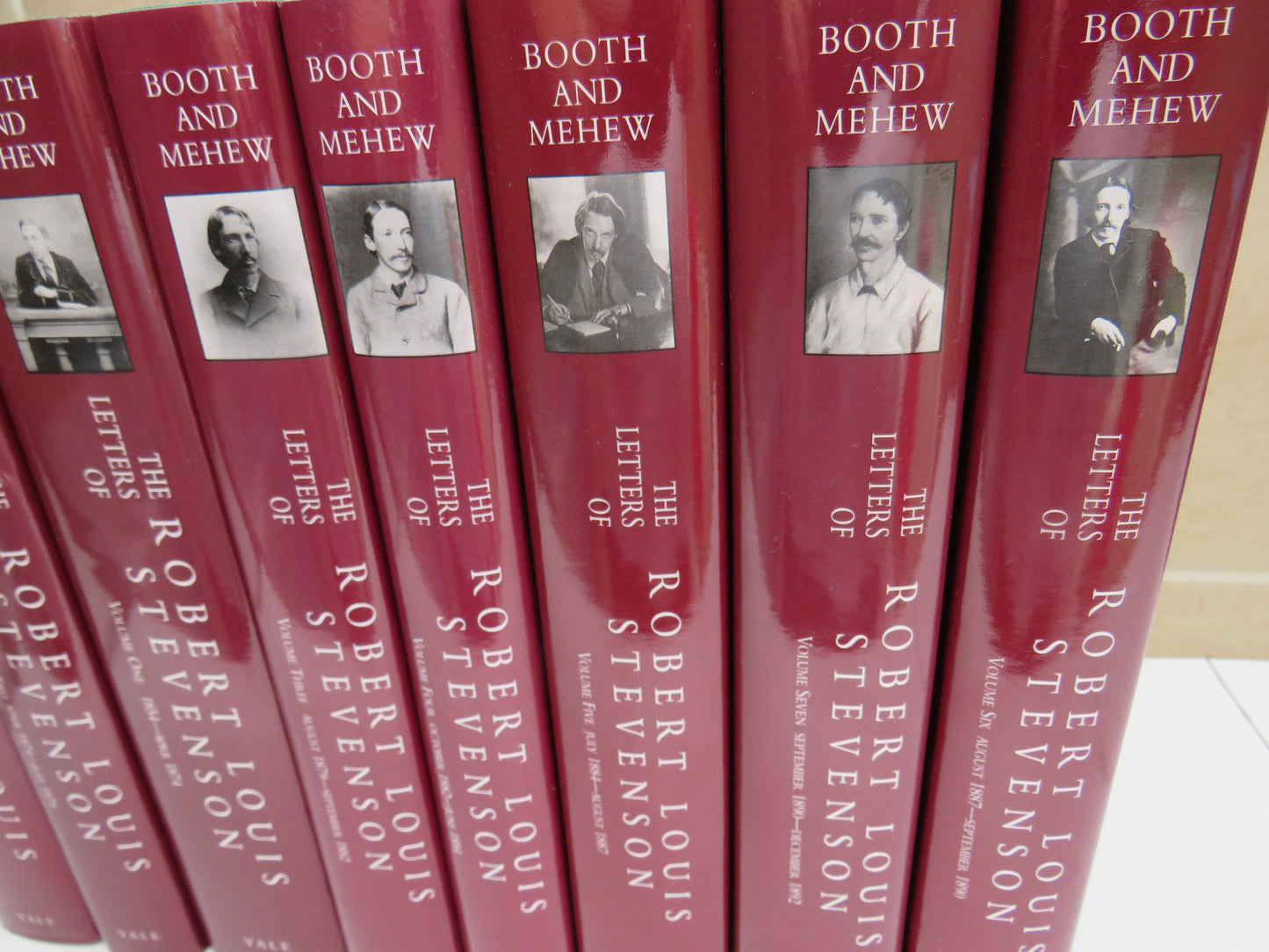 The Letters of Robert Louis Stevenson Volumes 1-8, 8 Volume Complete Set