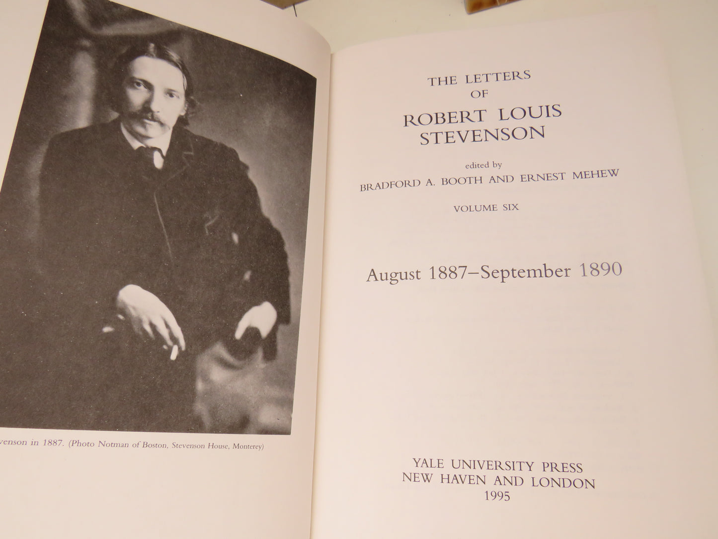 The Letters of Robert Louis Stevenson Volumes 1-8, 8 Volume Complete Set