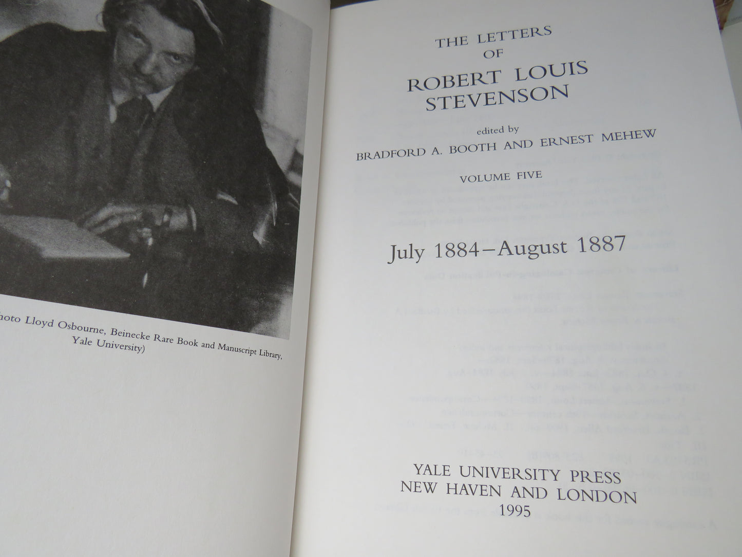 The Letters of Robert Louis Stevenson Volumes 1-8, 8 Volume Complete Set