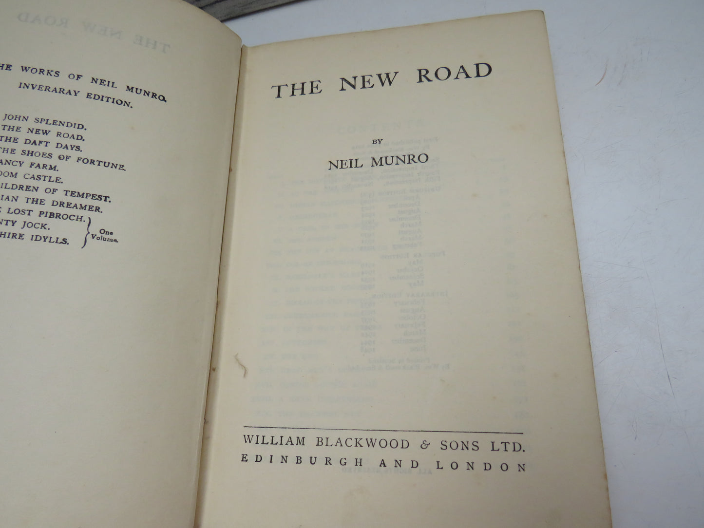 The New Road by Neil Munro, 1948