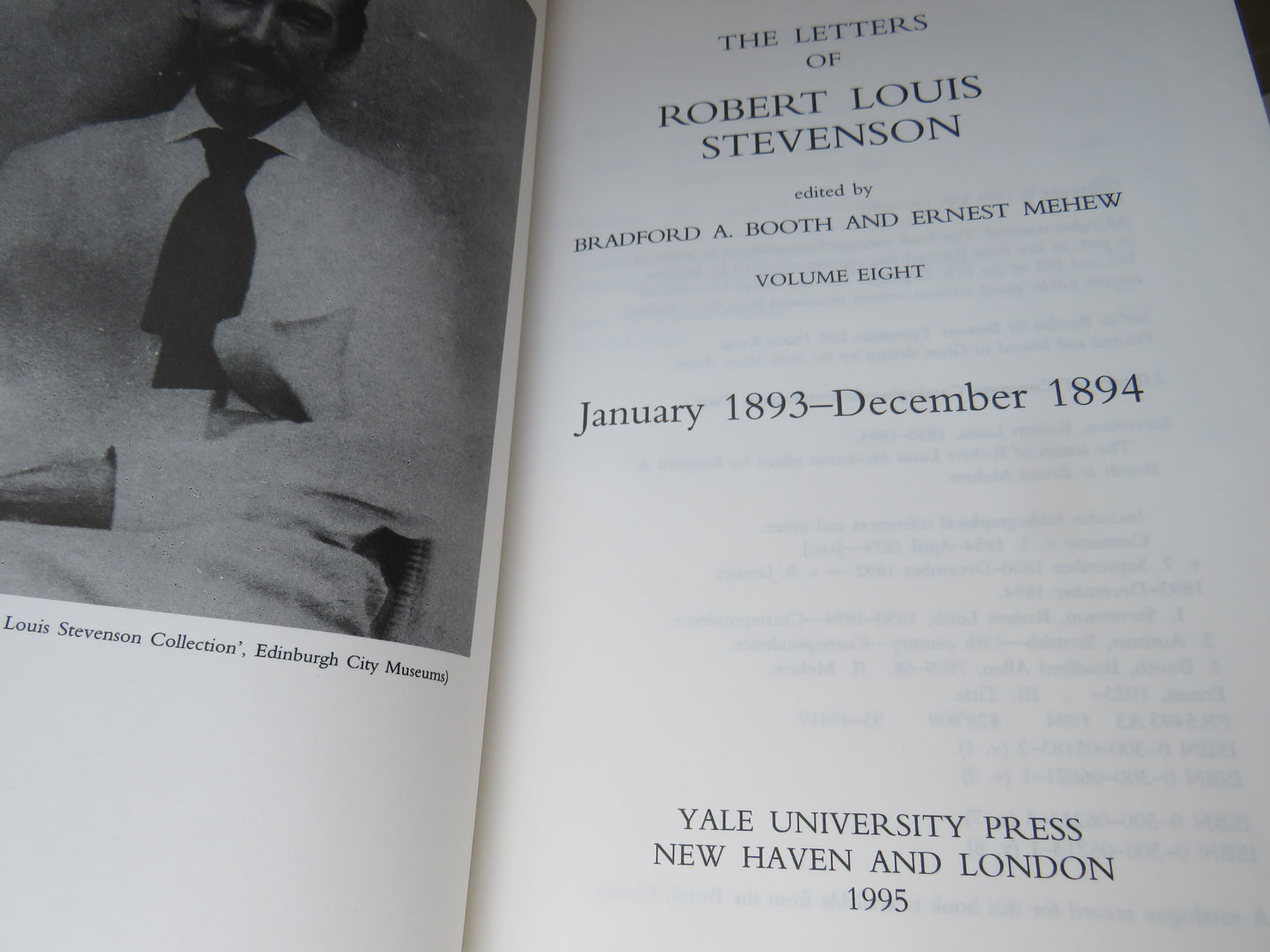 The Letters of Robert Louis Stevenson Volumes 1-8, 8 Volume Complete Set