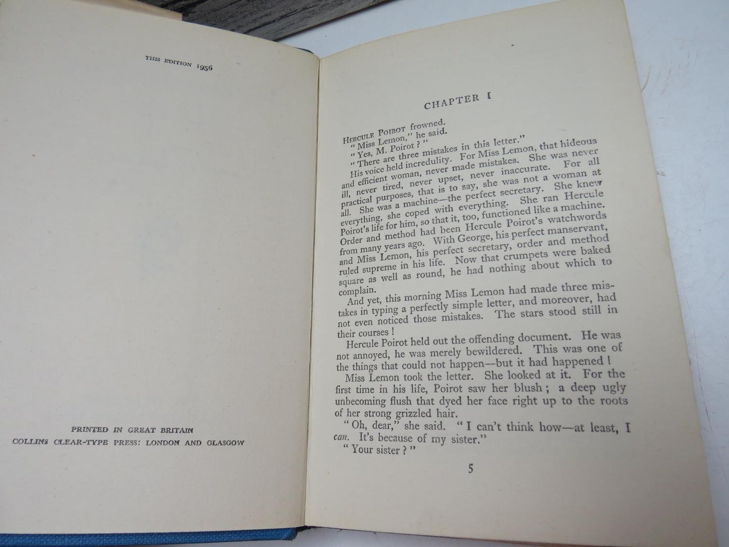 Hickory Dickory Dock by Agatha Christie, 1956