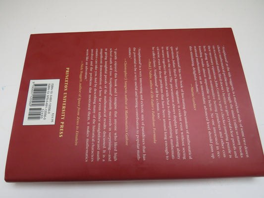 Nonplussed ! Mathematical Proof of Implausible Ideas by Julian Havil, 2007