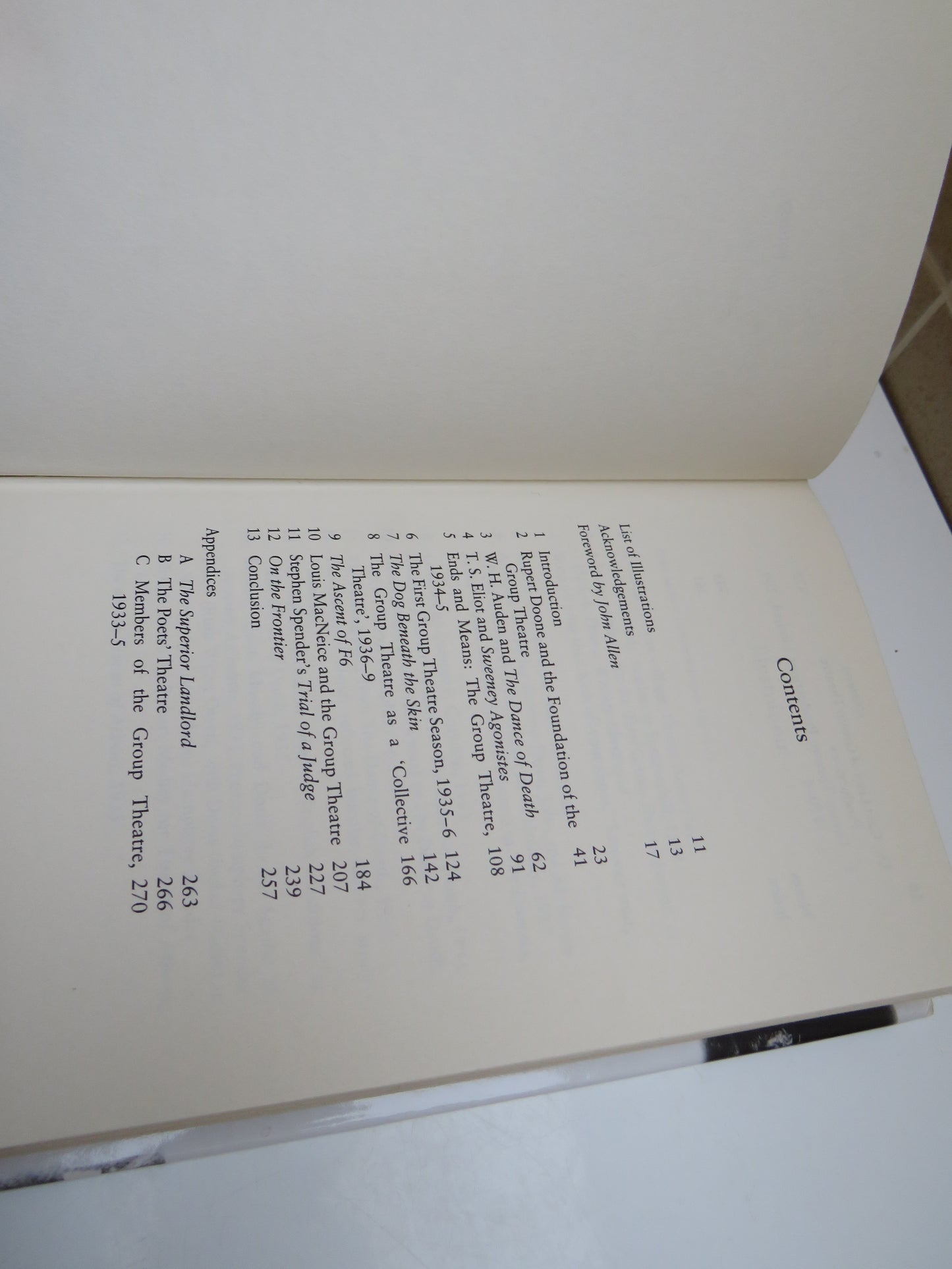 Dances of Death, The Group Theatre of London in the Thirties by Michael J. Sidnell, 1984