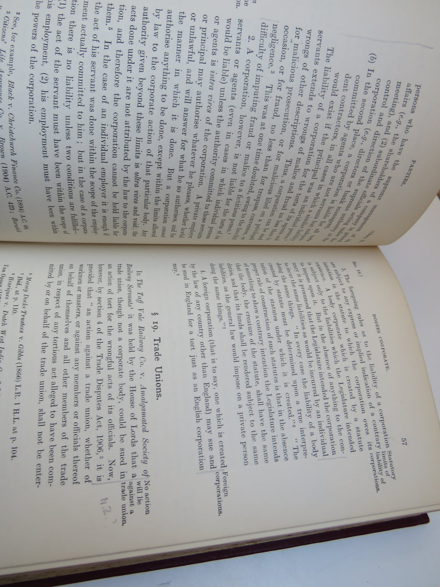 The Law of Torts A Treatise On The English Law of Liability For Civil Injuries By John W. Salmond 1910