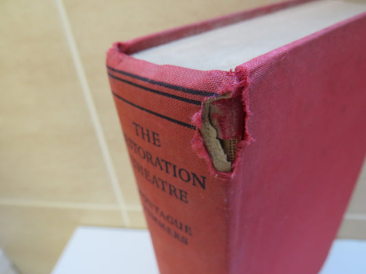 The Restoration Theatre By Montague Summers 1934