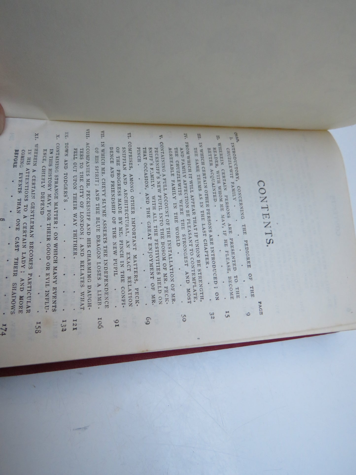 Martin Chuzzlewit By Charles Dickens With 8 Engravings By A. H. Buckland