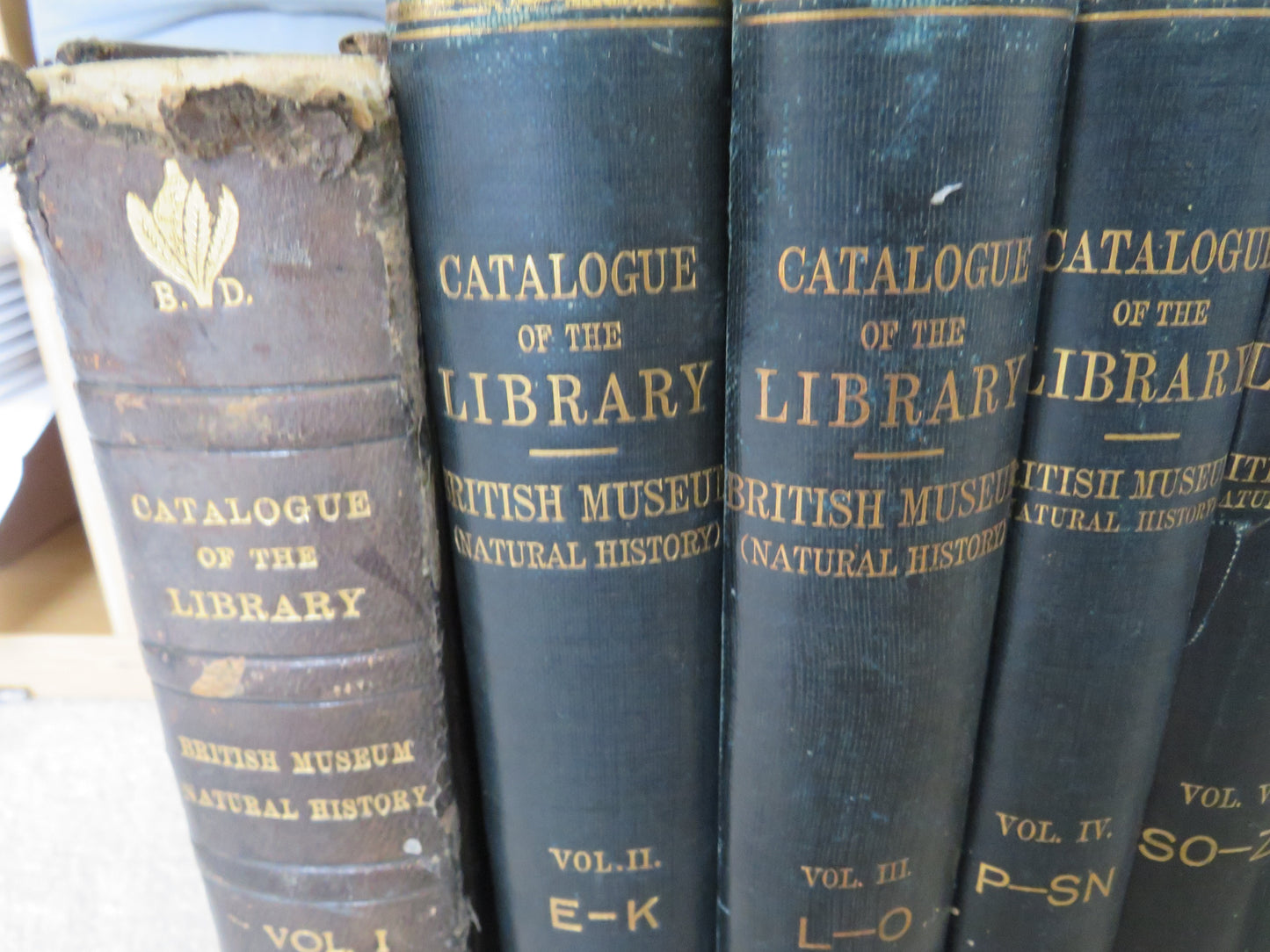 Large Collection of Catalogue of the Library In The British Museum Books