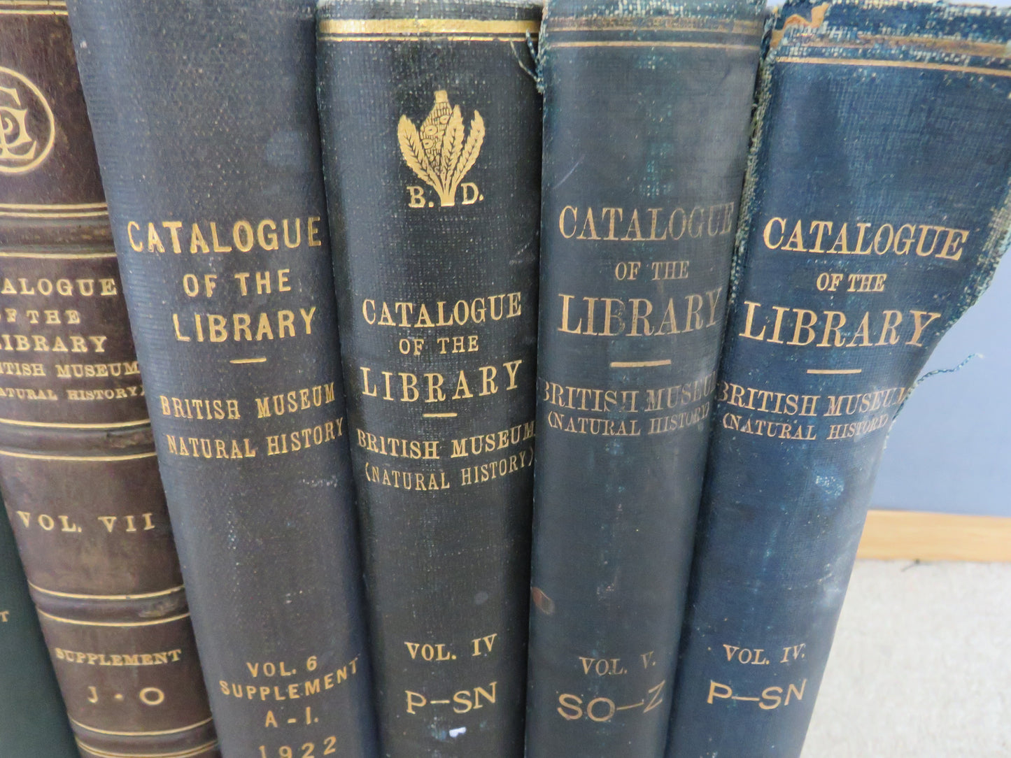 Large Collection of Catalogue of the Library In The British Museum Books