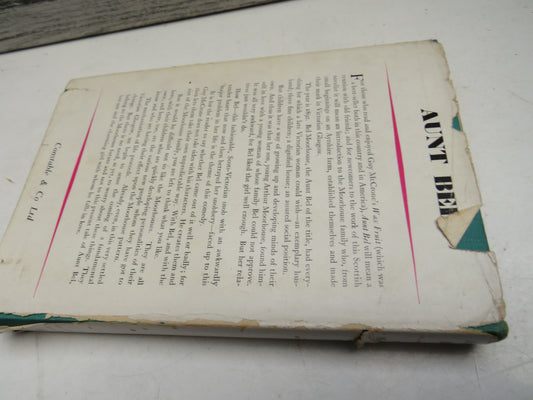 Aunt Bel A Novel By Guy McCrone 1949 1st Edition
