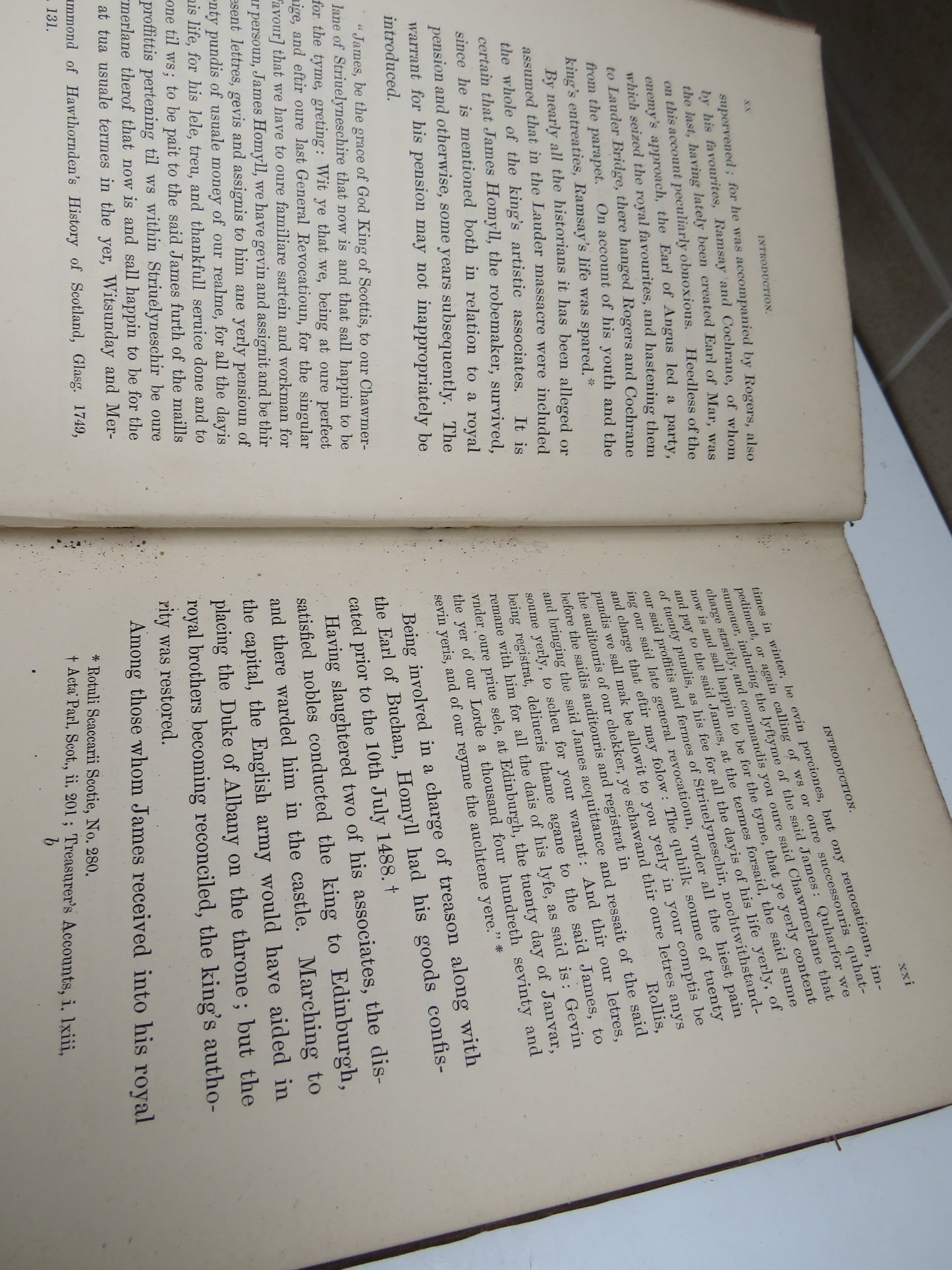 History of the Chapel Royal of Scotland With The Register of the Chapel Royal of Stirling By The Rev Charles Rogers 1882