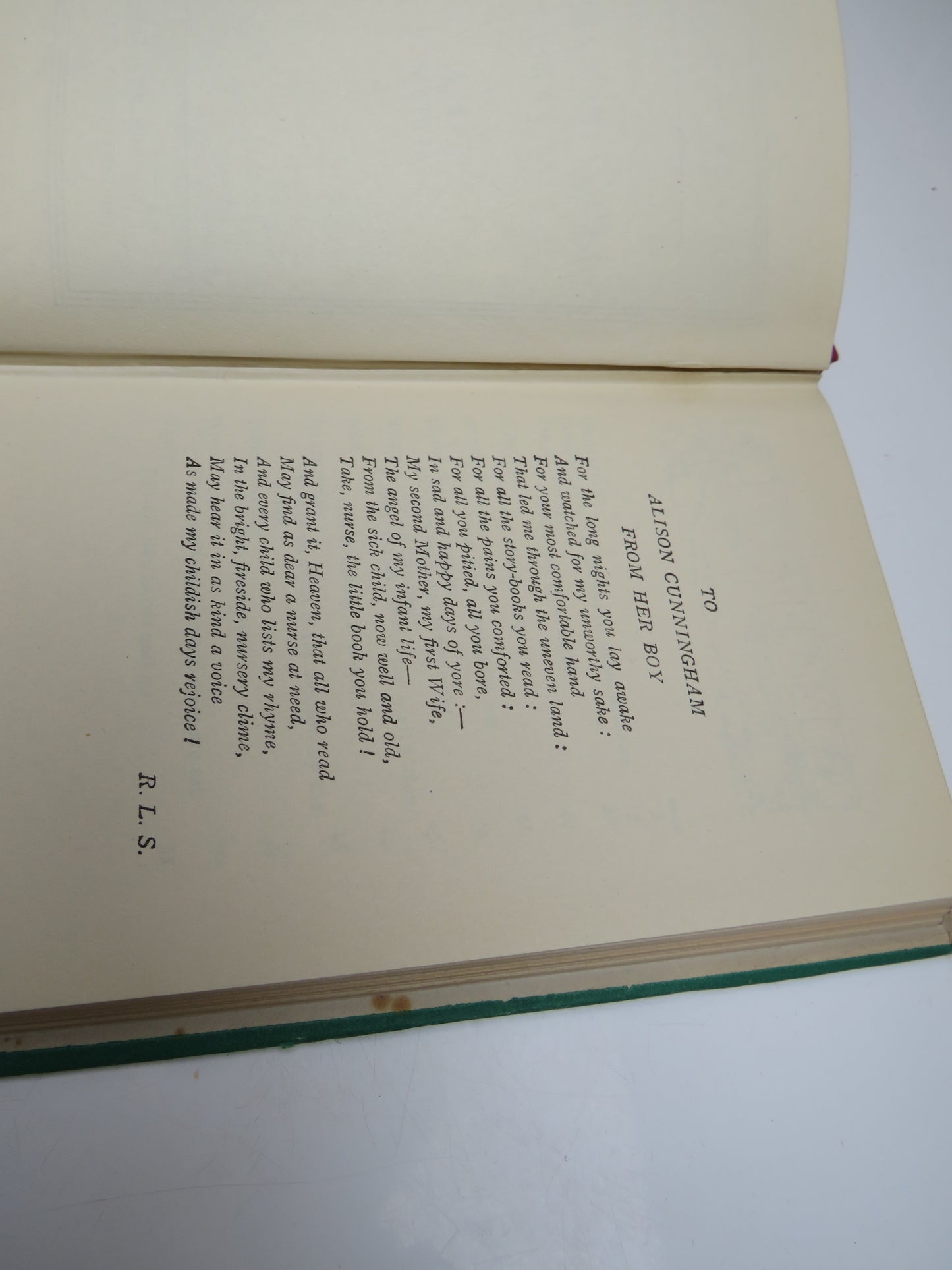 A Child's Garden of Verses By R.L. Stevenson