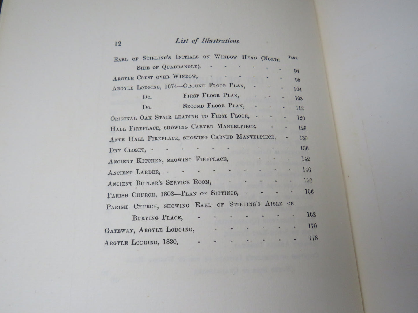 The Story of the Argyle Lodging By James Ronald 1906.