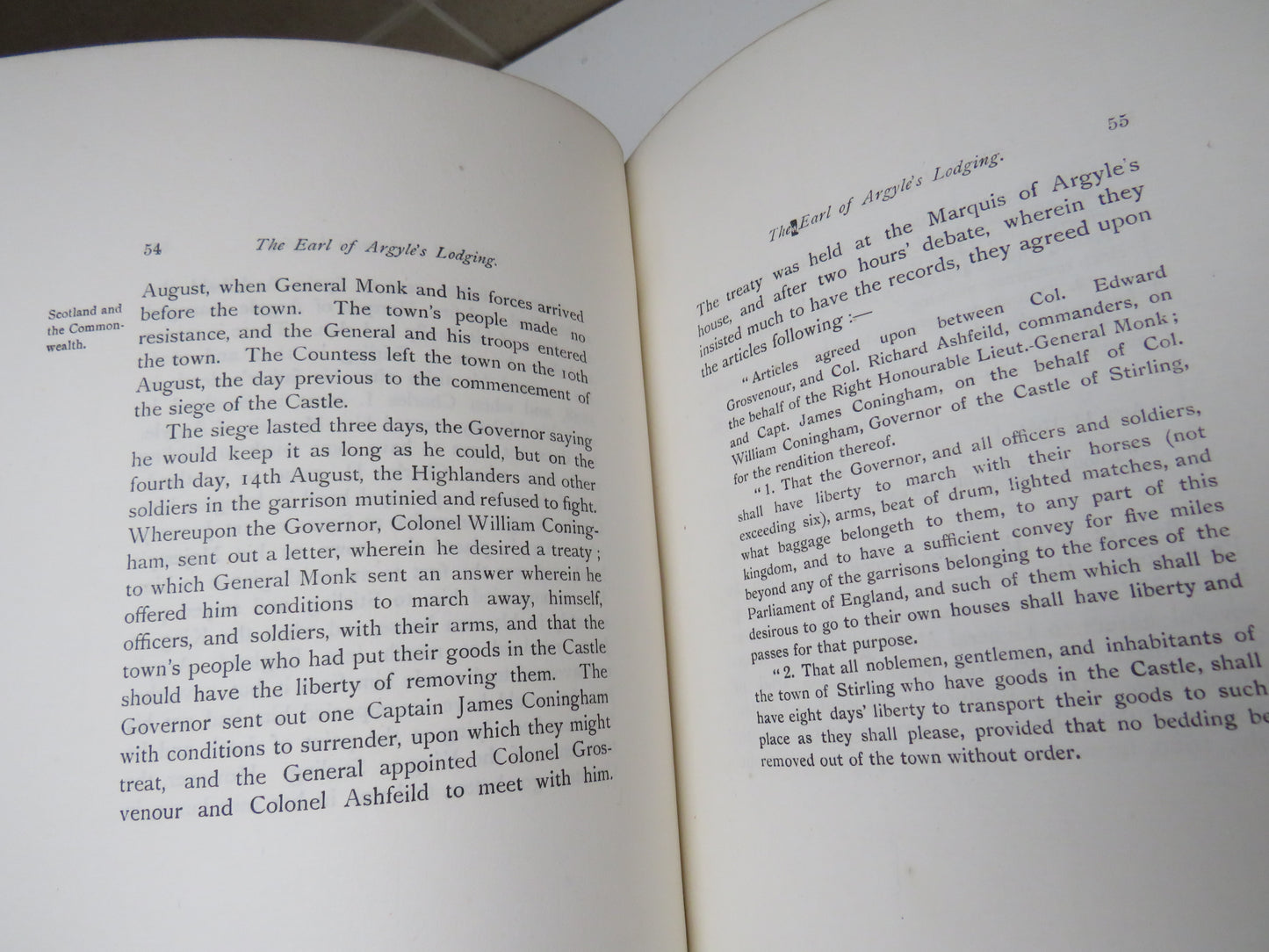 The Story of the Argyle Lodging By James Ronald 1906.