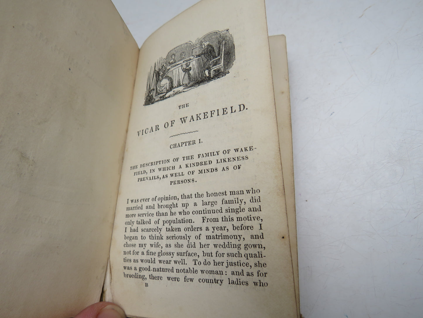 The Vicar Of Wakefield: A Tale By Oliver Goldsmith 1837