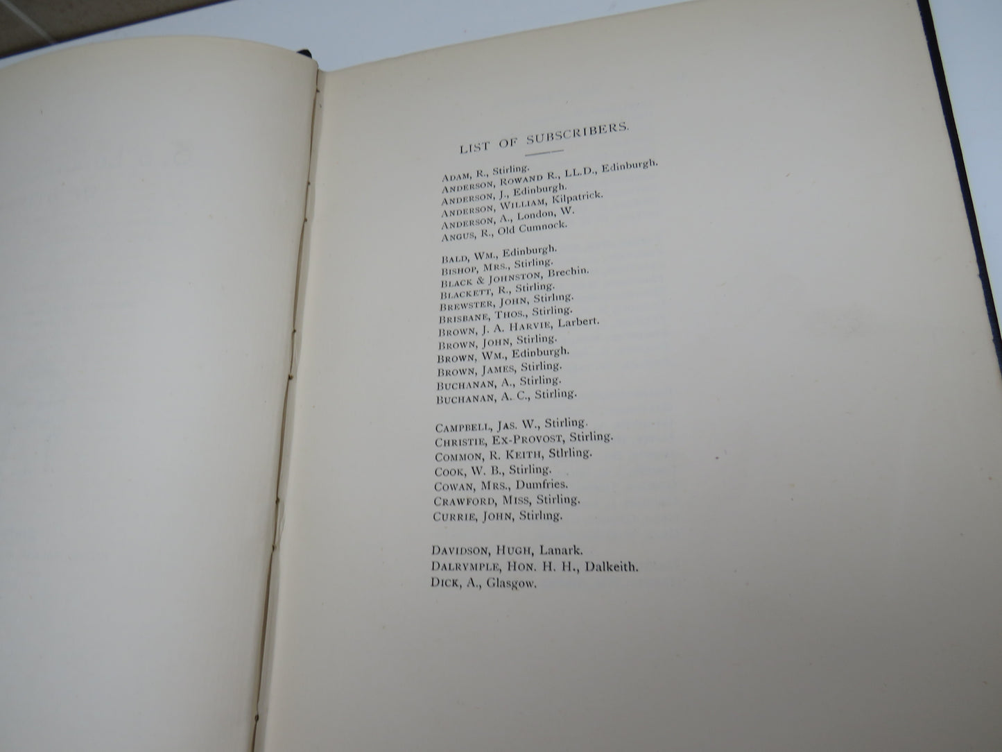 The Old Ludgings of Stirling By J.S. Fleming 1897