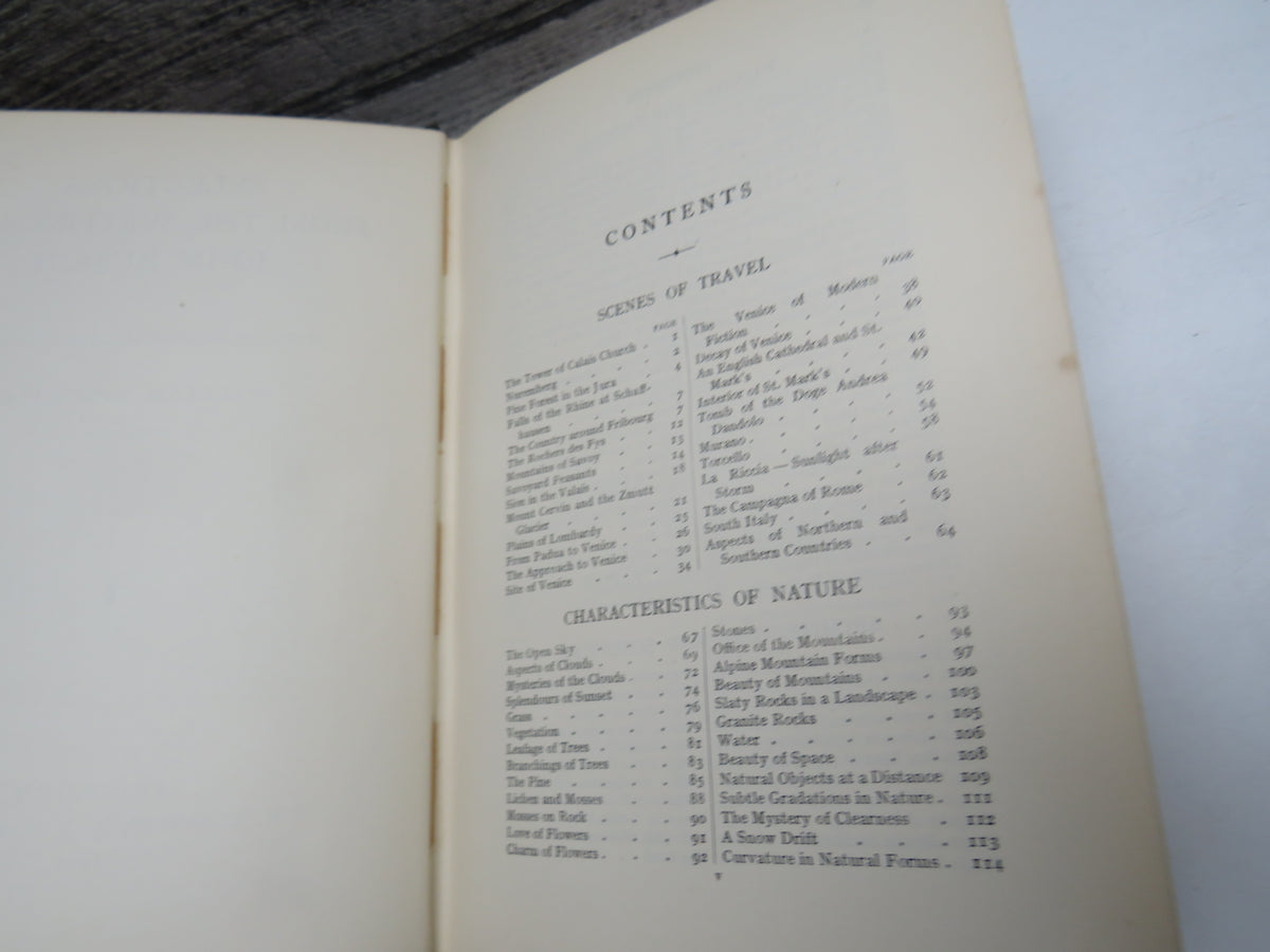 Selections From The Writings of John Ruskin With Biographical Introduction By William Sinclair 1907
