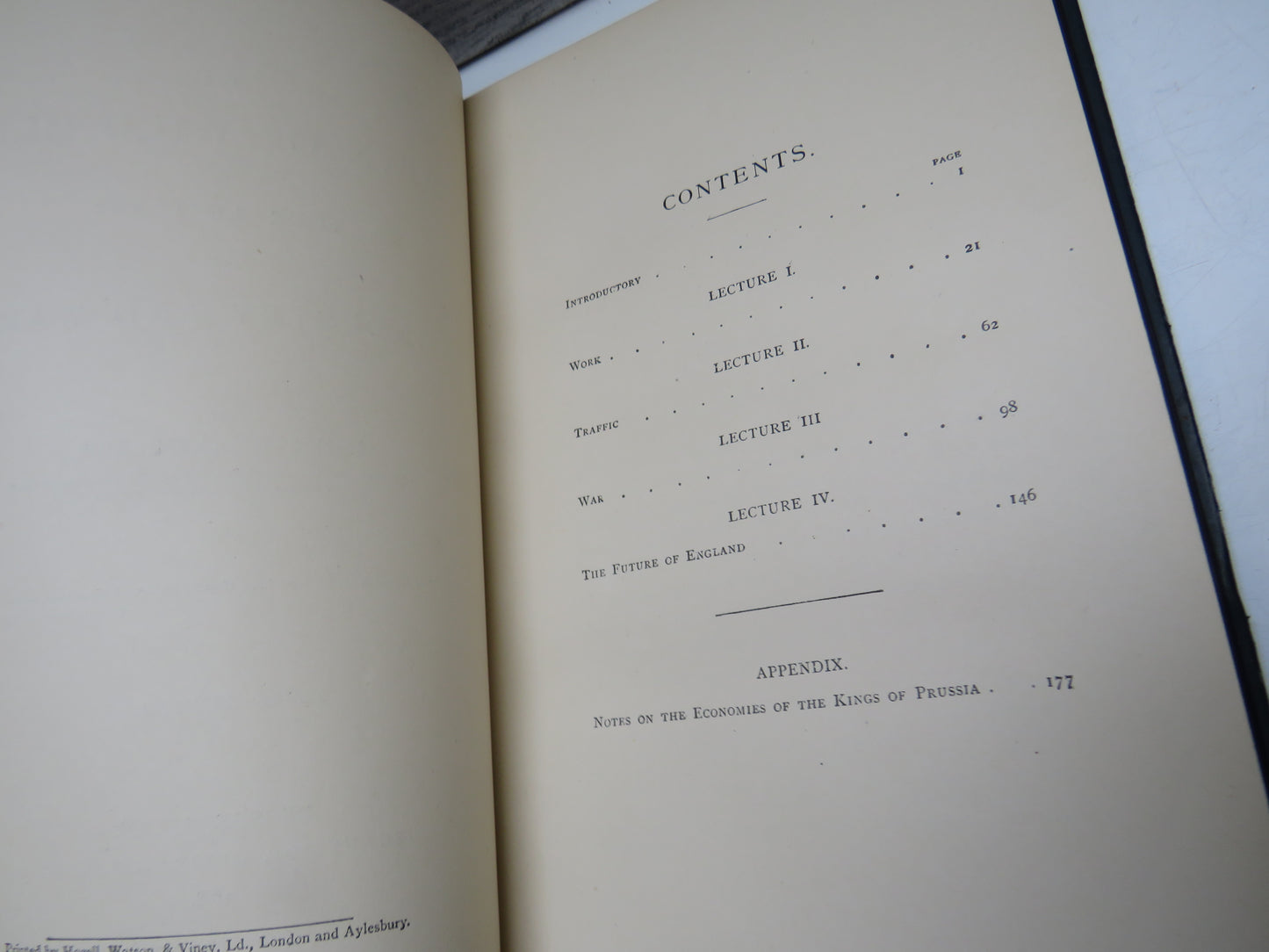 The Crown of Wild Olive. Four Lectures On Industry and War By John Ruskin 1888