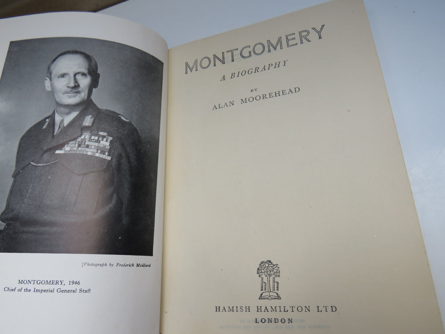 Montgomery A Biography by Alan Moorehead, 1947