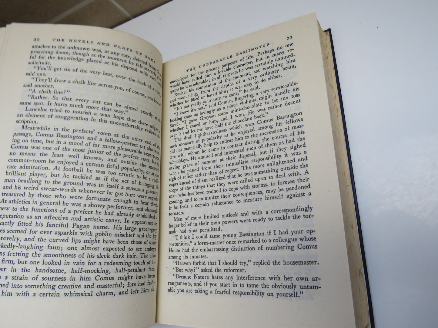 The Novels and Plays of Saki (H. H. Munro) Complete in One Volume, 1941