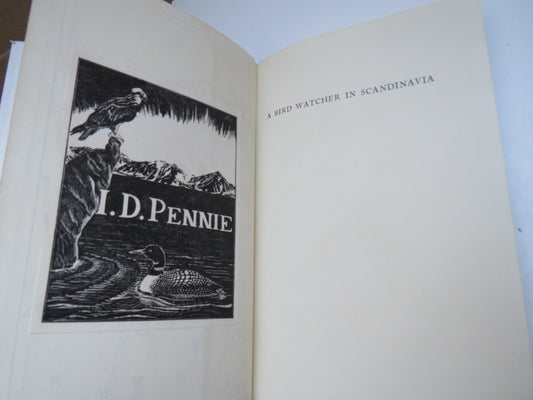 A Bird Watcher In Scandinavia Some Observations Of The Rarer British Visitors In Their Native Haunts By Alan Davidson 1954