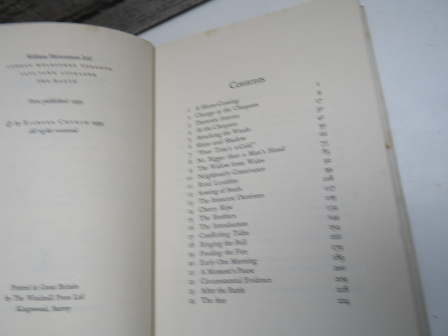 The Crab-Apple Tree By Richard Church 1959 1st Edition