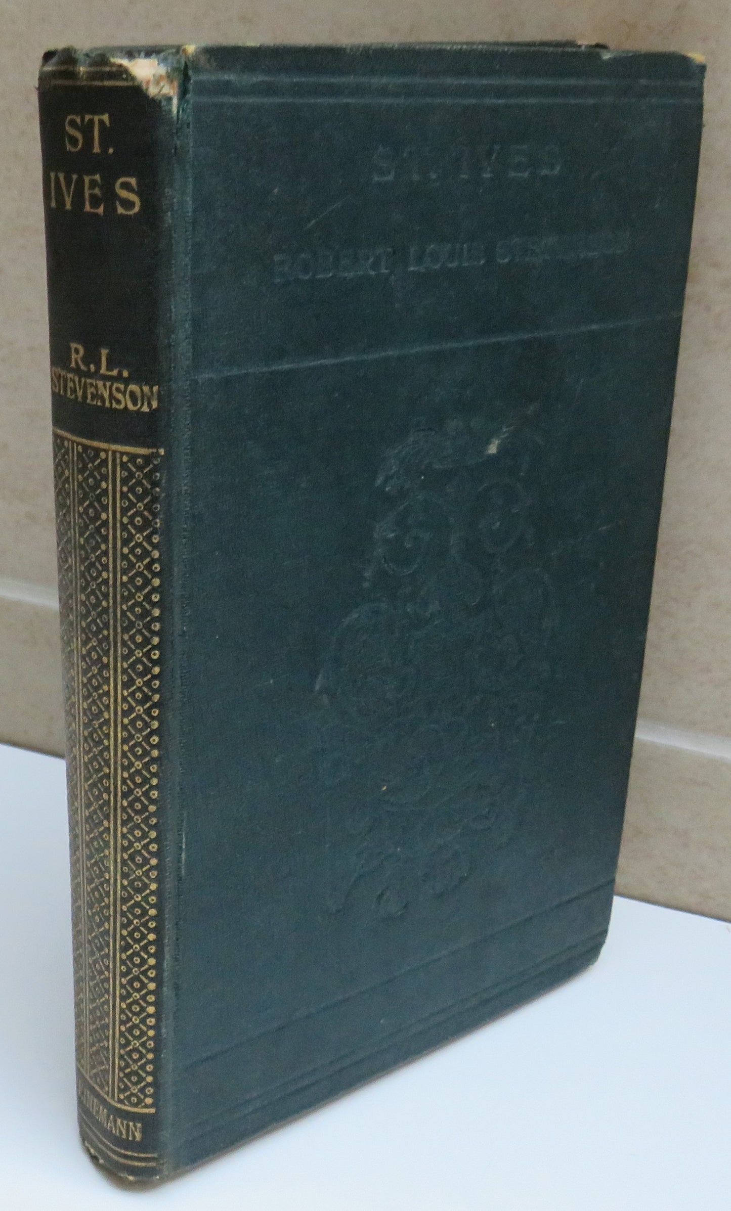 St. Ives Being The Adventures of a French Prisoner In England By Robert Louis Stevenson 1913, Antique Book