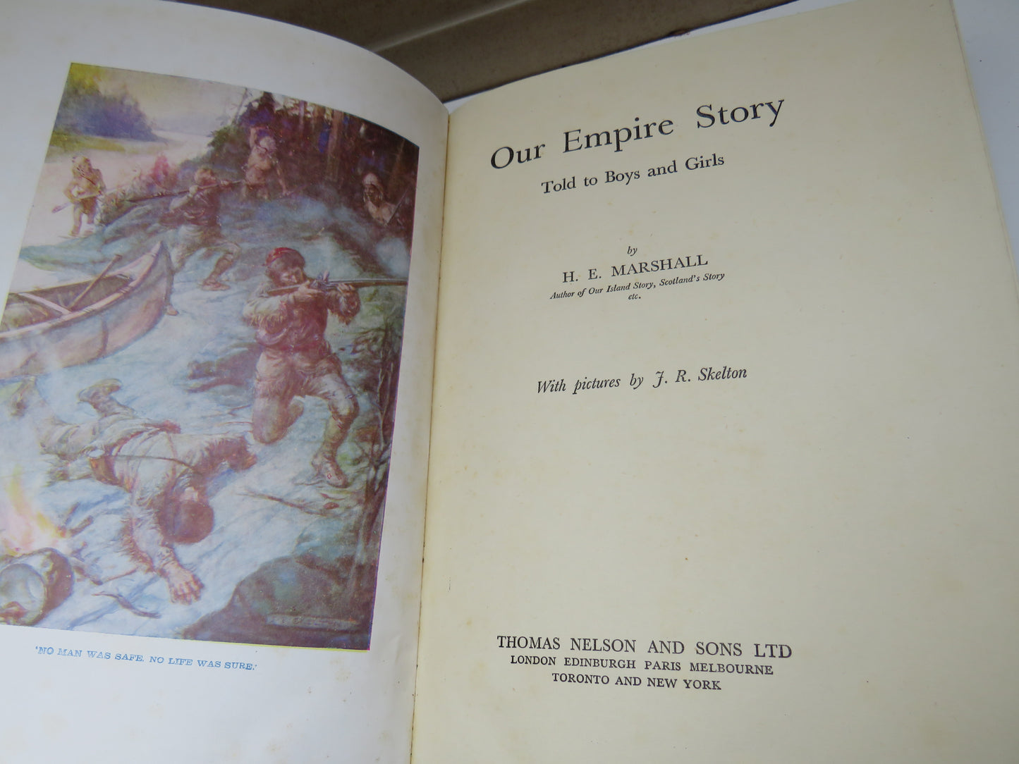 Our Empire Story Told To Boys and Girls By H. E. Marshall