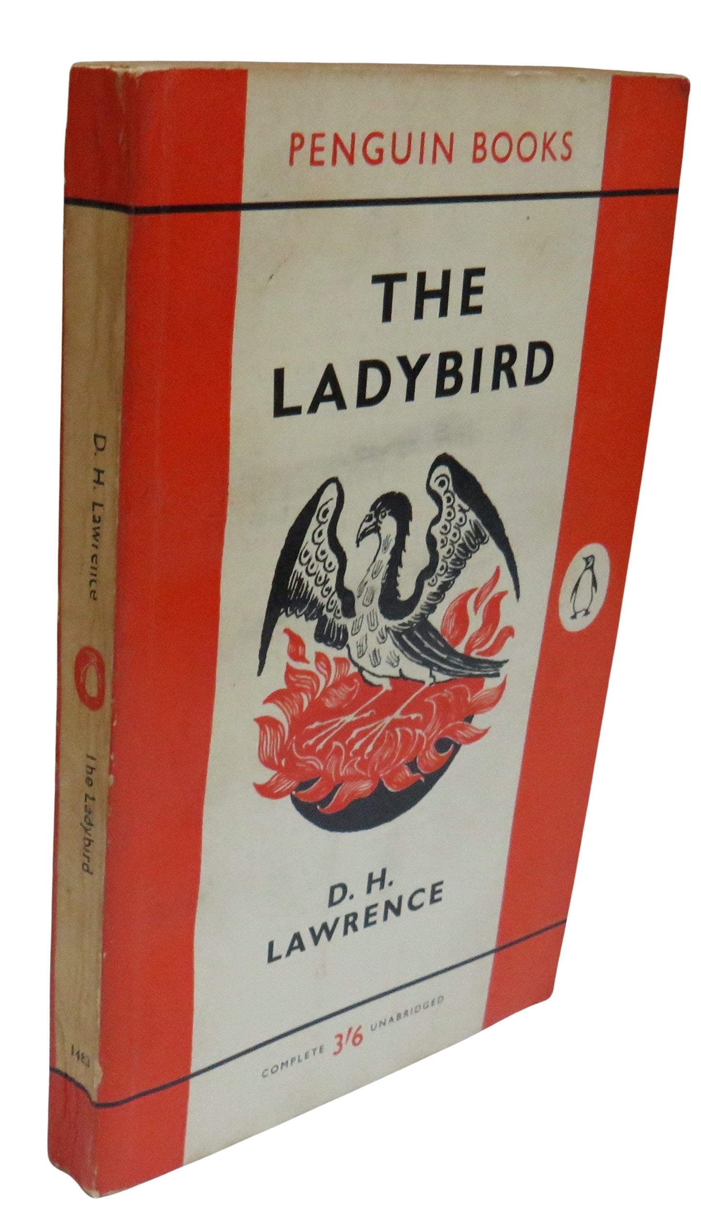 The Ladybird By D. H. Lawrence 1960 Penguin Books Vintage Book