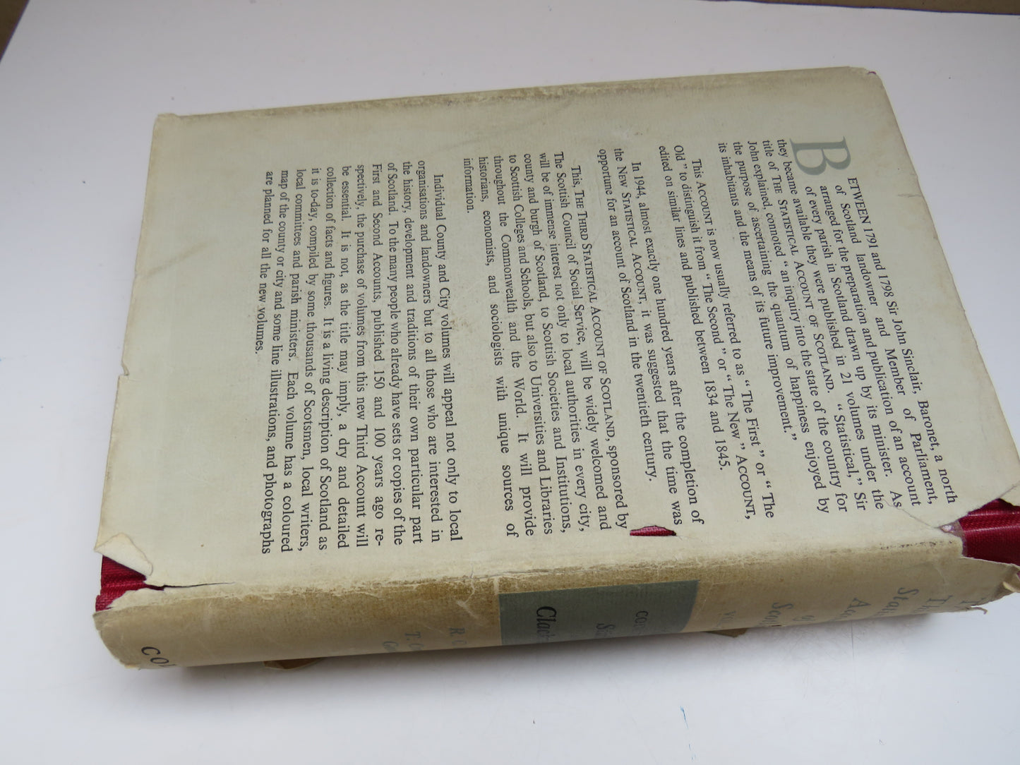 The County of Stirling Edited By R. C. Rennie The County of Clackmannan Edited by T. Crouther Gordon 1966