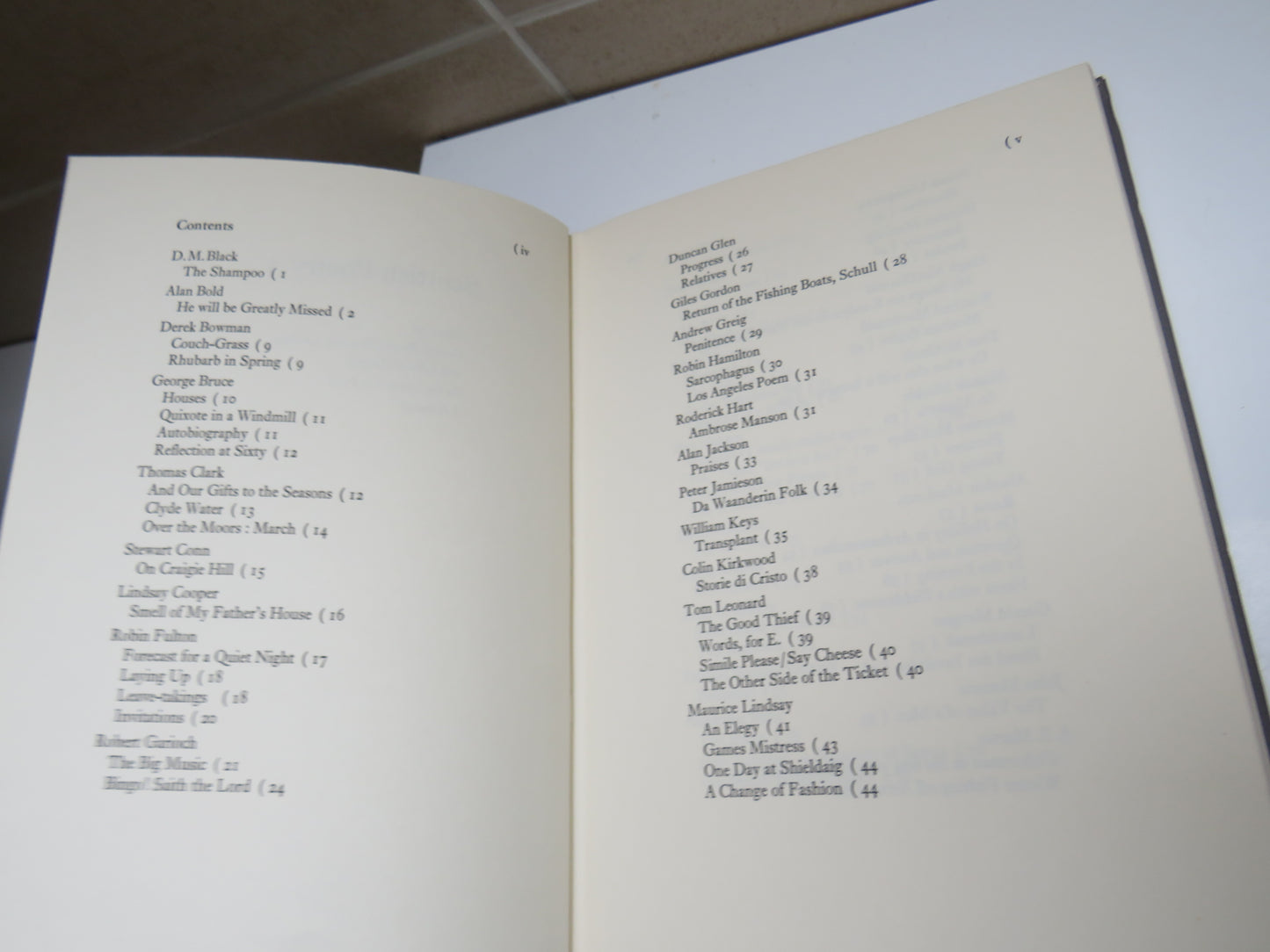Scottish Poetry 5 Edited by George Bruce, Maurice Lindsay and Edwin Morgan