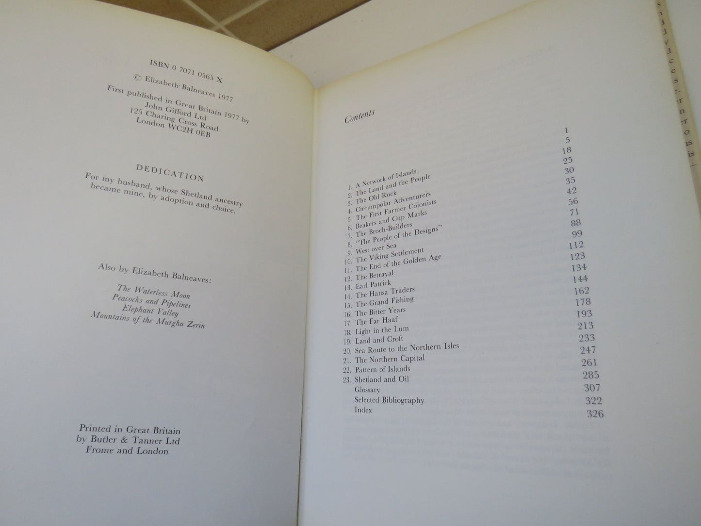 The Windswept Isles 'Shetland and its People' by Elizabeth Balneaves, 1977